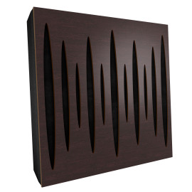 Sound Absorbing Acoustic Panel «Pulsar Fabric» Wenge