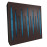 Sound Absorbing Acoustic Panel «Pulsar Fabric» Wenge