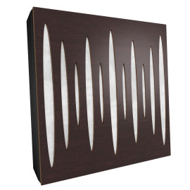 Sound Absorbing Acoustic Panel «Pulsar Fabric» Wenge