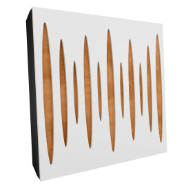 Sound Absorbing Acoustic Panel «Pulsar Fabric» White