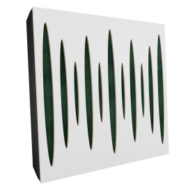 Sound Absorbing Acoustic Panel «Pulsar Fabric» White