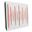 Sound Absorbing Acoustic Panel «Pulsar Fabric» White