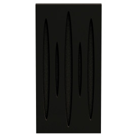 Narrow Sound Absorption-Diffuse Acoustic Panel «Pulsar»