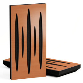 Narrow Sound Absorption-Diffuse Acoustic Panel «Pulsar»