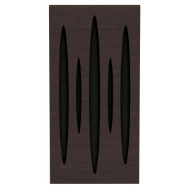 Narrow Sound Absorption-Diffuse Acoustic Panel «Pulsar»