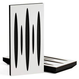 Narrow Sound Absorption-Diffuse Acoustic Panel «Pulsar»