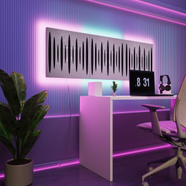 Acoustic Panels "Pulsar" with RGB Backlight Together version