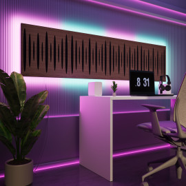 Acoustic Panels "Pulsar" with RGB Backlight Together version