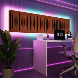 Acoustic Panels "Pulsar" with RGB Backlight Together version