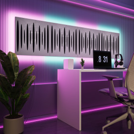 Acoustic Panels "Pulsar" with RGB Backlight Together version