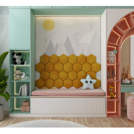 Acoustic Safeboard Panels «Hexagon»