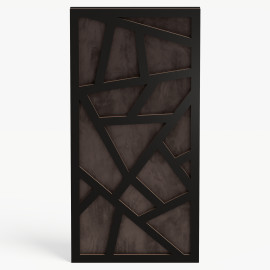Narrow Acoustic Panel "Skyross-F Fabric" Black
