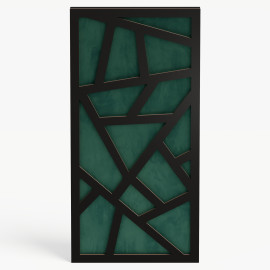 Narrow Acoustic Panel "Skyross-F Fabric" Black