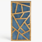 Narrow Acoustic Panel "Skyross-F Fabric" Oak