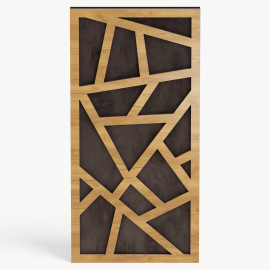 Narrow Acoustic Panel "Skyross-F Fabric" Oak