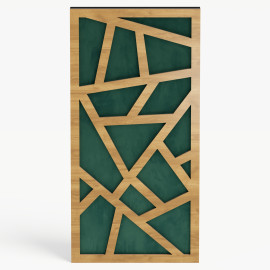 Narrow Acoustic Panel "Skyross-F Fabric" Oak