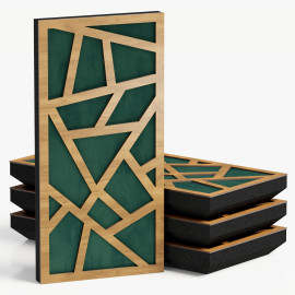 Narrow Acoustic Panel "Skyross-F Fabric" Oak