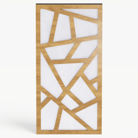 Narrow Acoustic Panel "Skyross-F Fabric" Oak