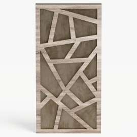 Narrow Acoustic Panel "Skyross-F Fabric" Sonoma