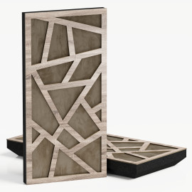 Narrow Acoustic Panel "Skyross-F Fabric" Sonoma