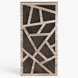 Narrow Acoustic Panel "Skyross-F Fabric" Sonoma