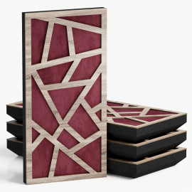 Narrow Acoustic Panel "Skyross-F Fabric" Sonoma