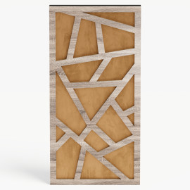 Narrow Acoustic Panel "Skyross-F Fabric" Sonoma