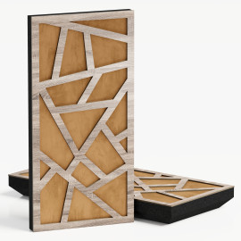 Narrow Acoustic Panel "Skyross-F Fabric" Sonoma