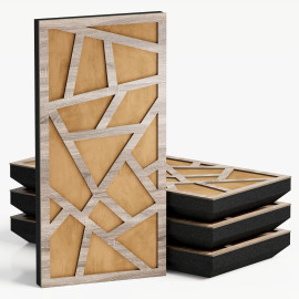 Narrow Acoustic Panel "Skyross-F Fabric" Sonoma