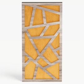 Narrow Acoustic Panel "Skyross-F Fabric" Sonoma