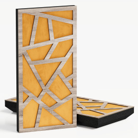 Narrow Acoustic Panel "Skyross-F Fabric" Sonoma