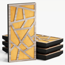 Narrow Acoustic Panel "Skyross-F Fabric" Sonoma