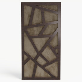 Narrow Acoustic Panel "Skyross-F Fabric" Wenge