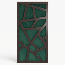 Narrow Acoustic Panel "Skyross-F Fabric" Wenge