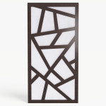 Narrow Acoustic Panel "Skyross-F Fabric" Wenge