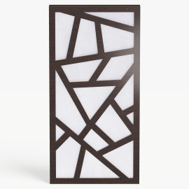 Narrow Acoustic Panel "Skyross-F Fabric" Wenge