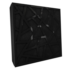 Sound Absorbing Acoustic Panel «Skyross Fabric» Black Gloss