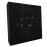 Sound Absorbing Acoustic Panel «Skyross Fabric» Black Gloss