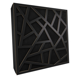 Sound Absorbing Acoustic Panel «Skyross Fabric» Black