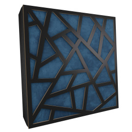 Sound Absorbing Acoustic Panel «Skyross Fabric» Black