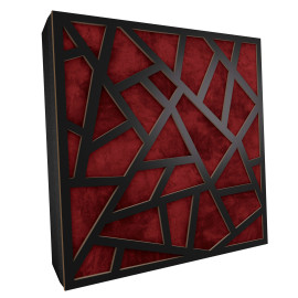 Sound Absorbing Acoustic Panel «Skyross Fabric» Black