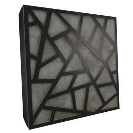 Sound Absorbing Acoustic Panel «Skyross Fabric» Black