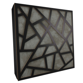 Sound Absorbing Acoustic Panel «Skyross Fabric» Black