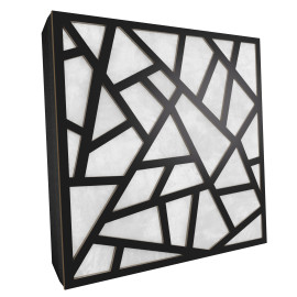 Sound Absorbing Acoustic Panel «Skyross Fabric» Black