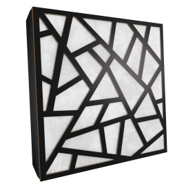Sound Absorbing Acoustic Panel «Skyross Fabric» Black