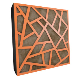 Sound Absorbing Acoustic Panel «Skyross Fabric» Cherry