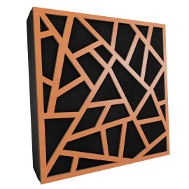 Sound Absorbing Acoustic Panel «Skyross Fabric» Cherry