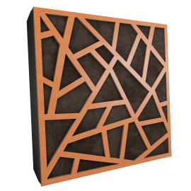 Sound Absorbing Acoustic Panel «Skyross Fabric» Cherry