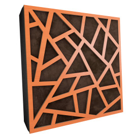 Sound Absorbing Acoustic Panel «Skyross Fabric» Cherry