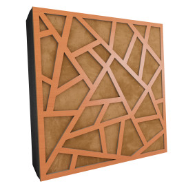 Sound Absorbing Acoustic Panel «Skyross Fabric» Cherry